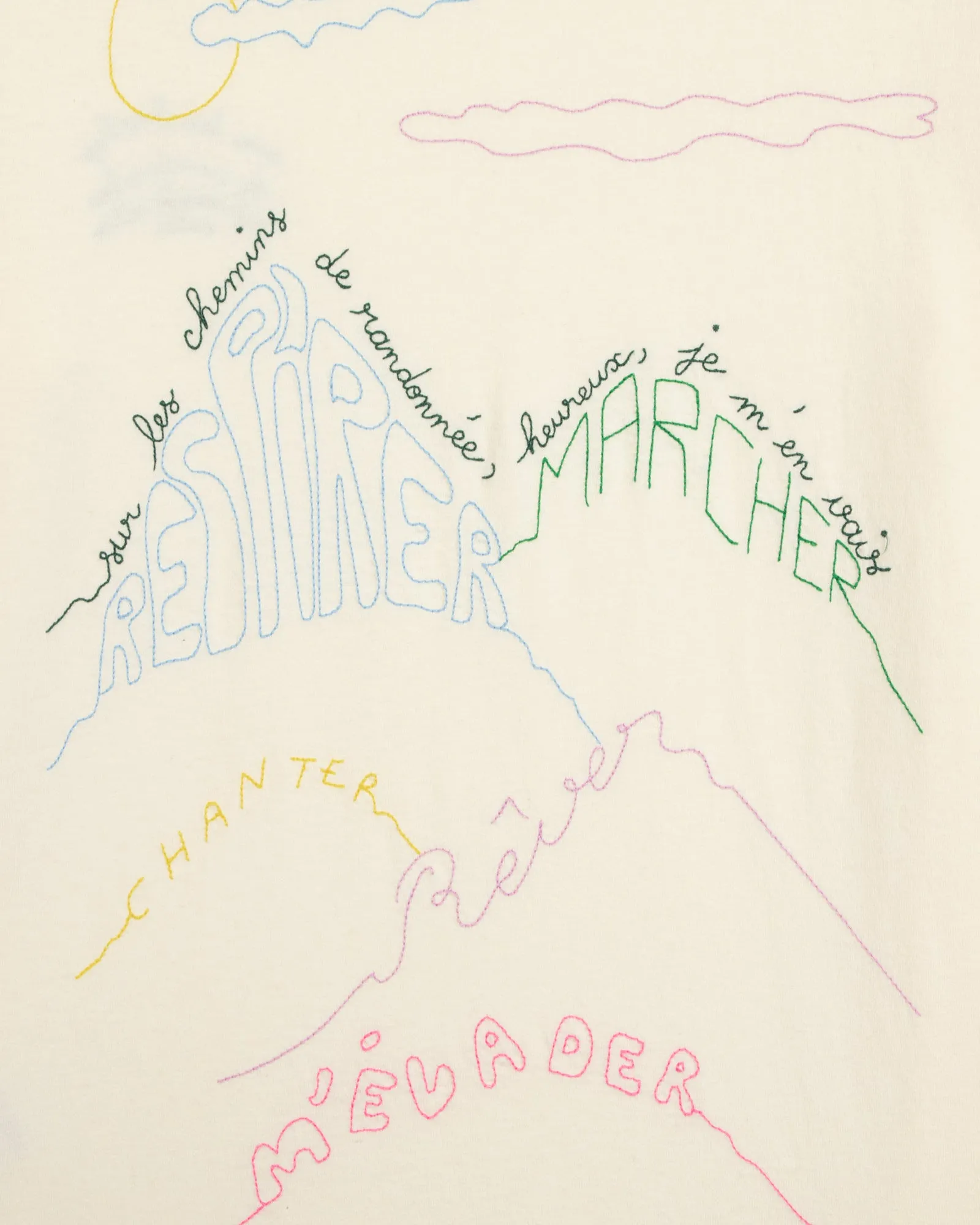 "Hiking Trails" bainville t-shirt sold by Maison Labiche product image thumbnail 3