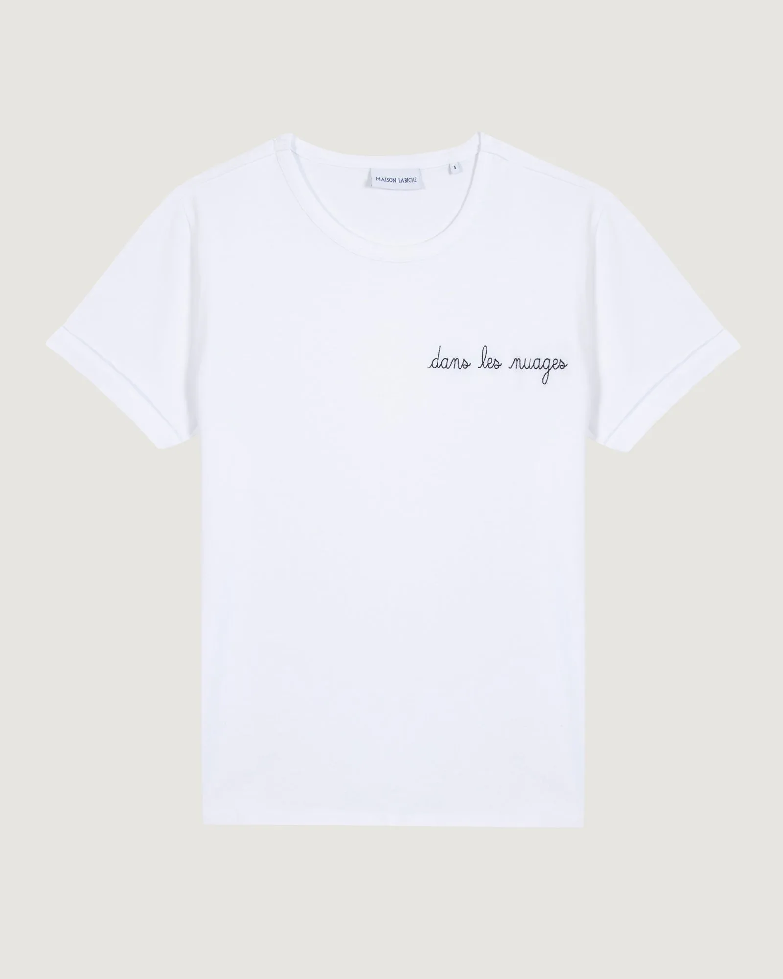 "Dans Les Nuages" poitou t-shirt sold by Maison Labiche