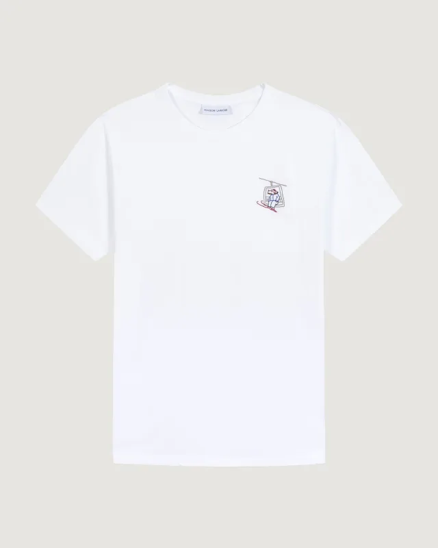 "Ski Dog" popincourt t-shirt sold by Maison Labiche