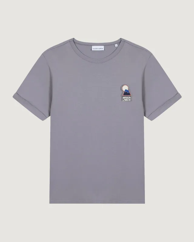 "Patch Mountain" poitou t-shirt sold by Maison Labiche