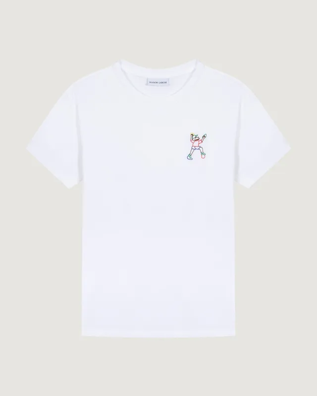 "Climb Dog" popincourt t-shirt sold by Maison Labiche