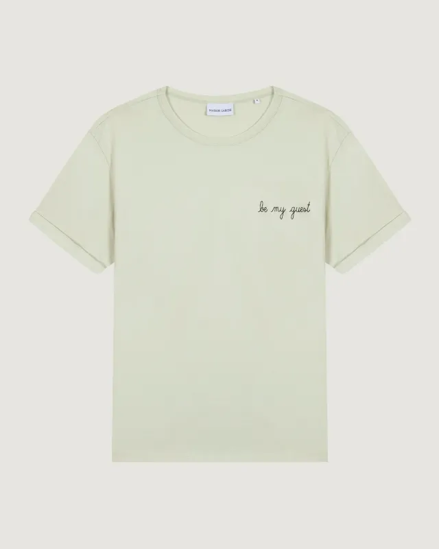 "Be My Guest" poitou t-shirt sold by Maison Labiche