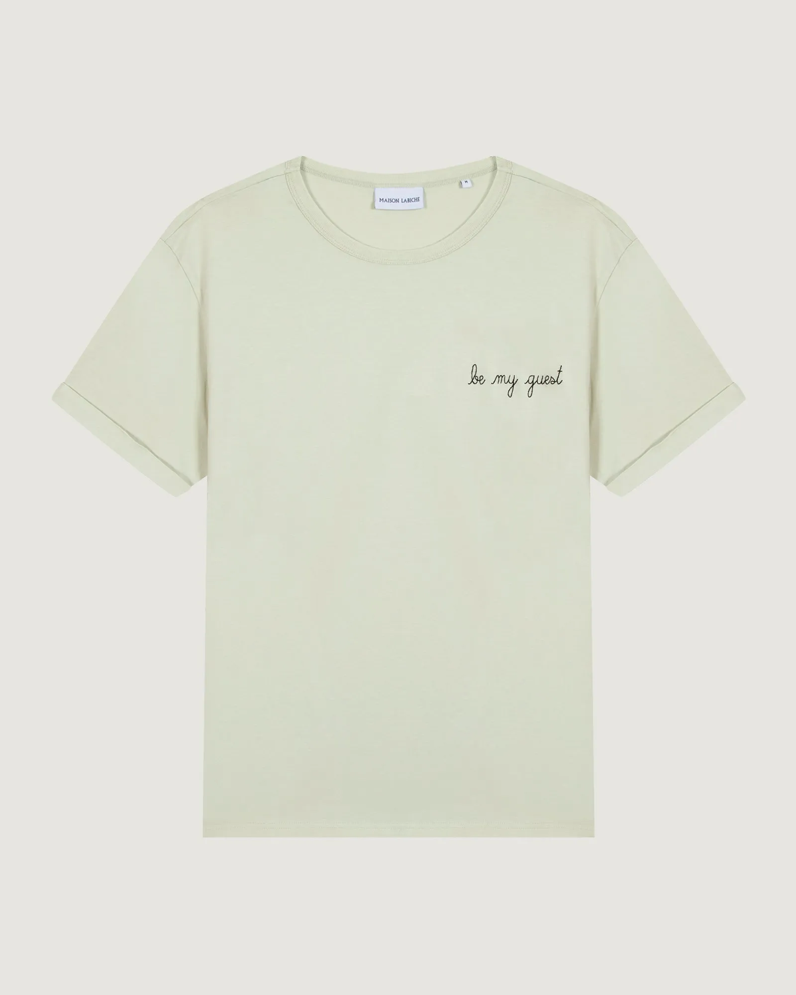 "Be My Guest" poitou t-shirt sold by Maison Labiche