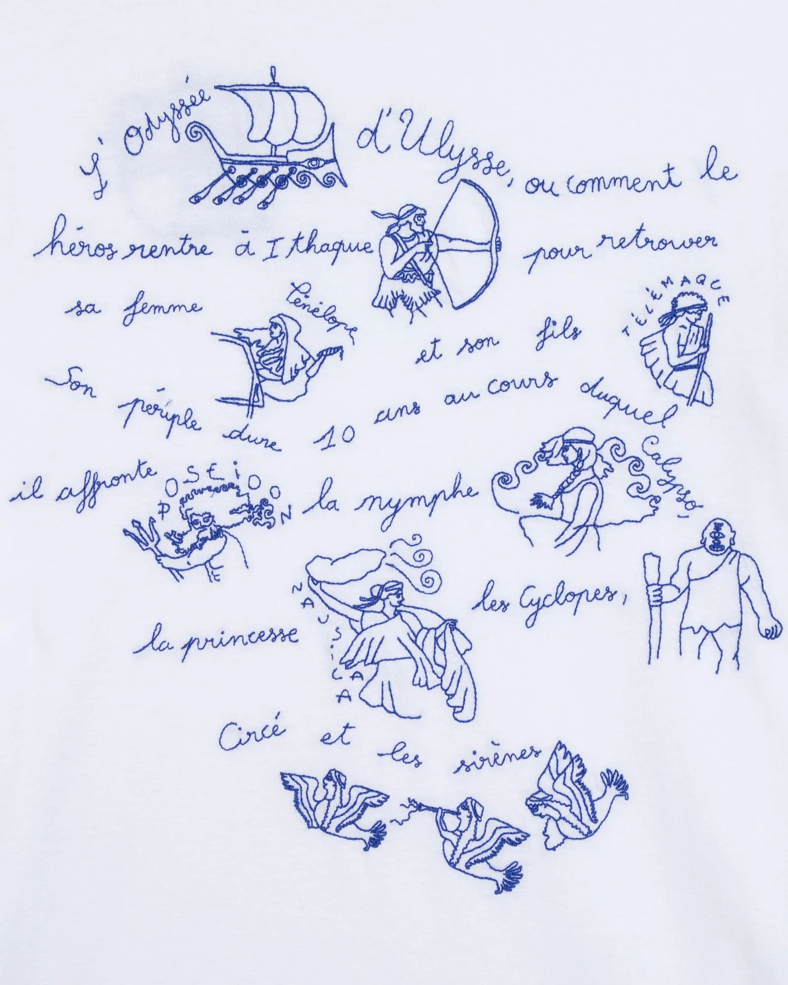 "Ulysse" patureau t-shirt sold by Maison Labiche product image thumbnail 3