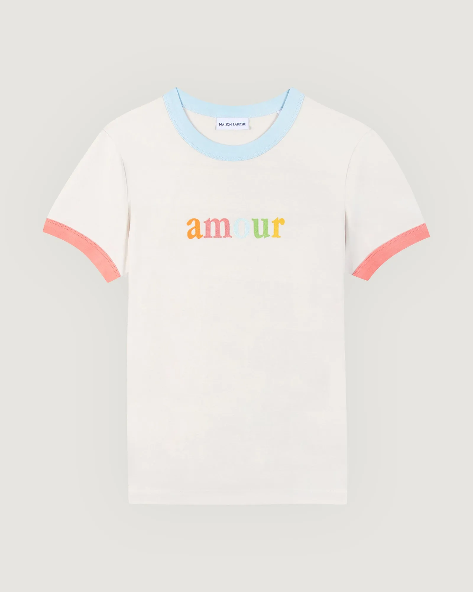 "Amour" montherlant t-shirt sold by Maison Labiche