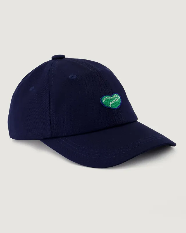 "Patch Coeur" beaumont cap sold by Maison Labiche