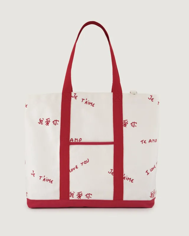 "Je T Aime" ozanam bag sold by Maison Labiche