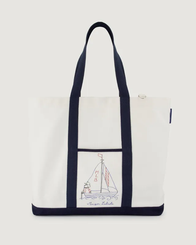 "Sailor Dog" ozanam bag sold by Maison Labiche