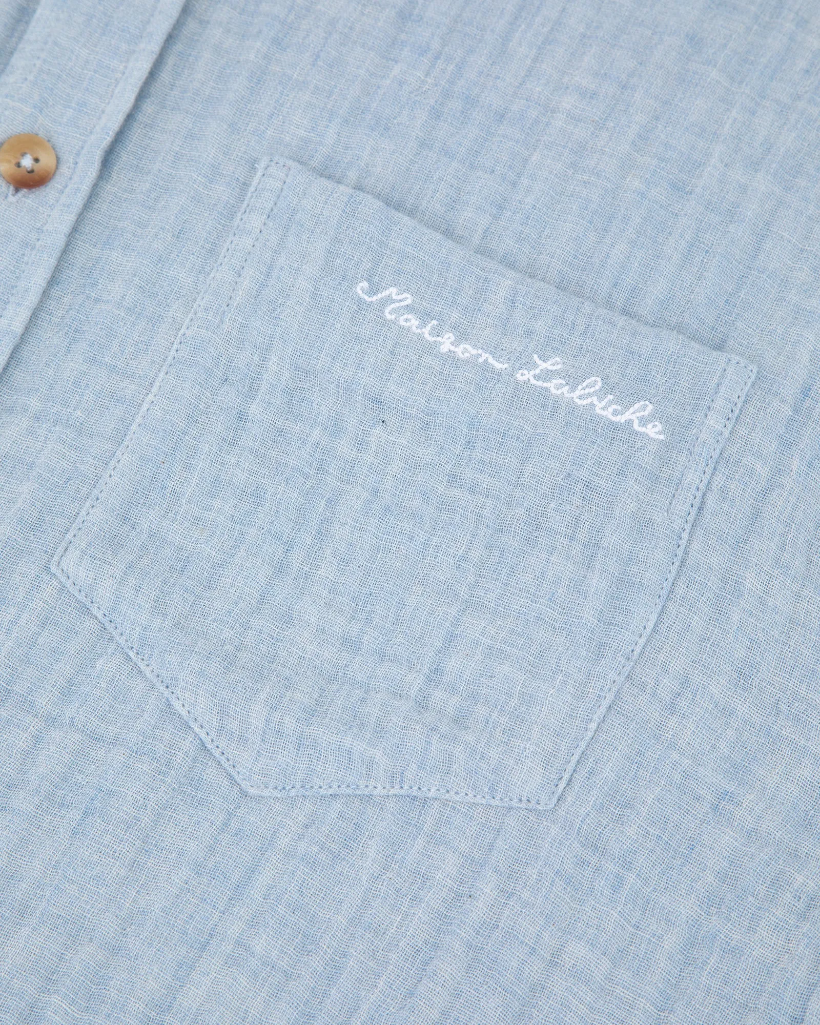 "Cotton Gauze" bonne graine shirt sold by Maison Labiche product image thumbnail 3