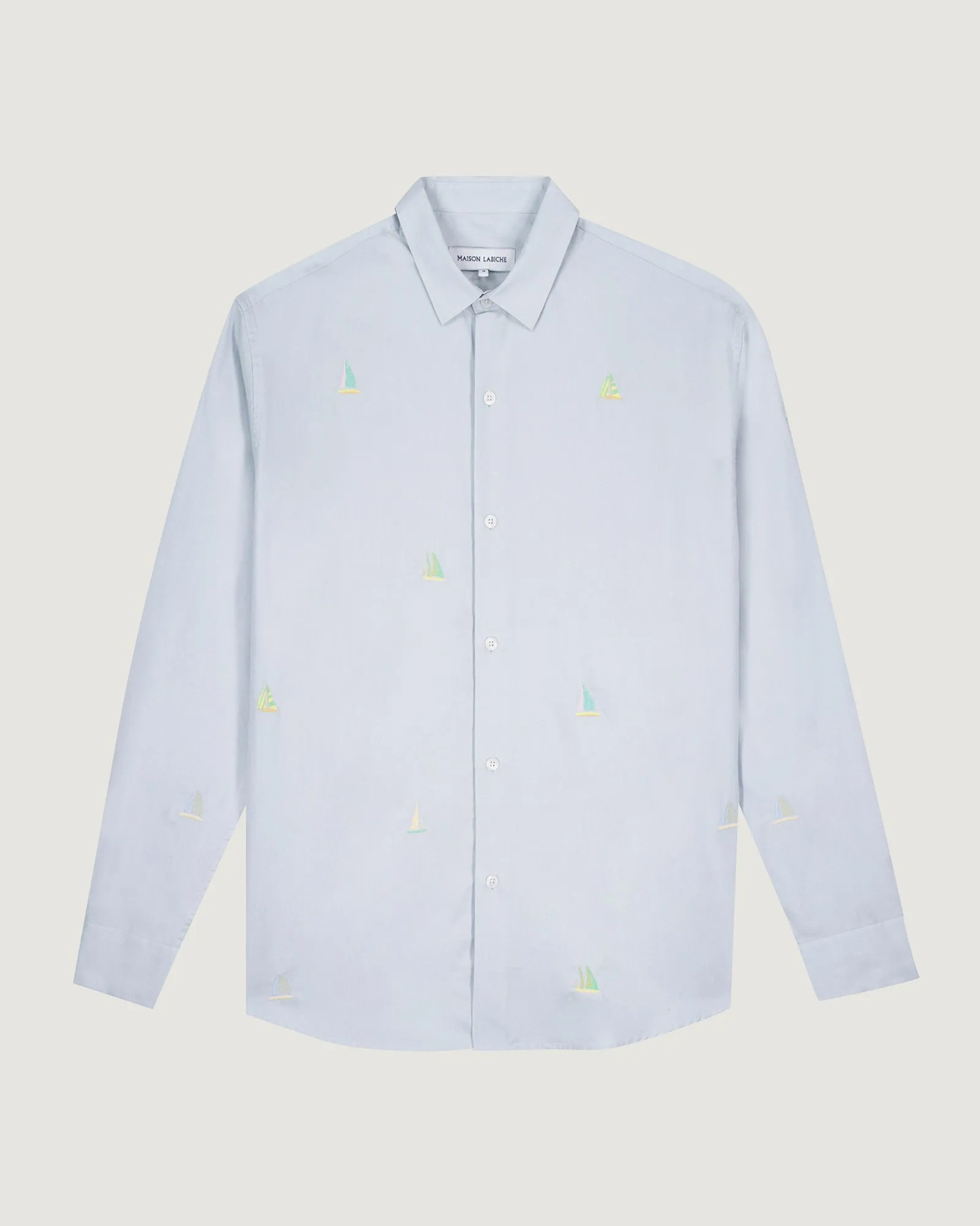 "Sailing Boat" breteuil shirt sold by Maison Labiche