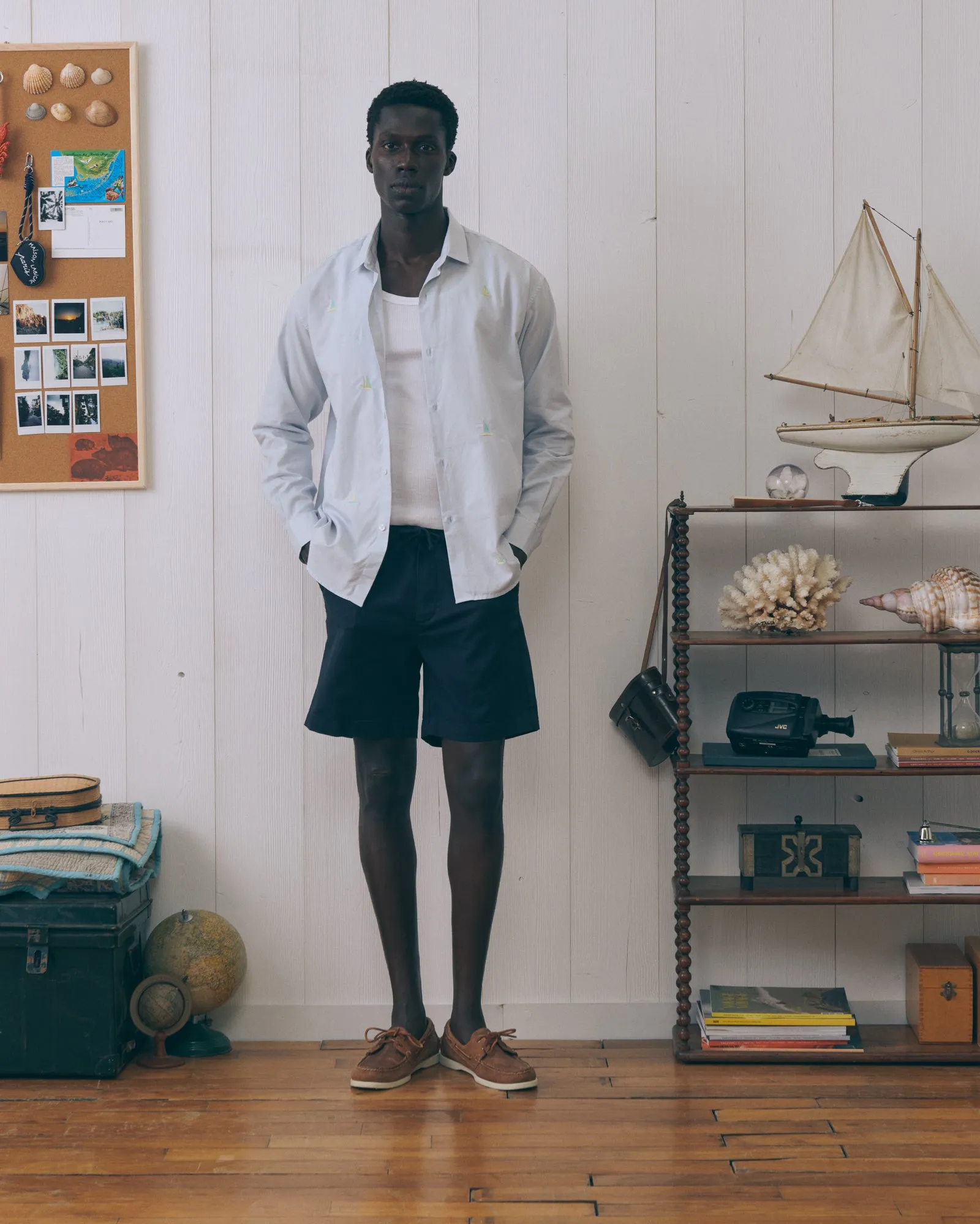 "Sailing Boat" breteuil shirt sold by Maison Labiche product image thumbnail 2