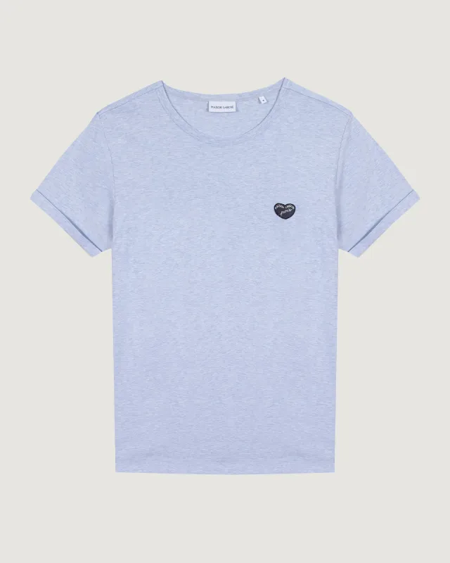 "Patch Coeur" poitou t-shirt sold by Maison Labiche