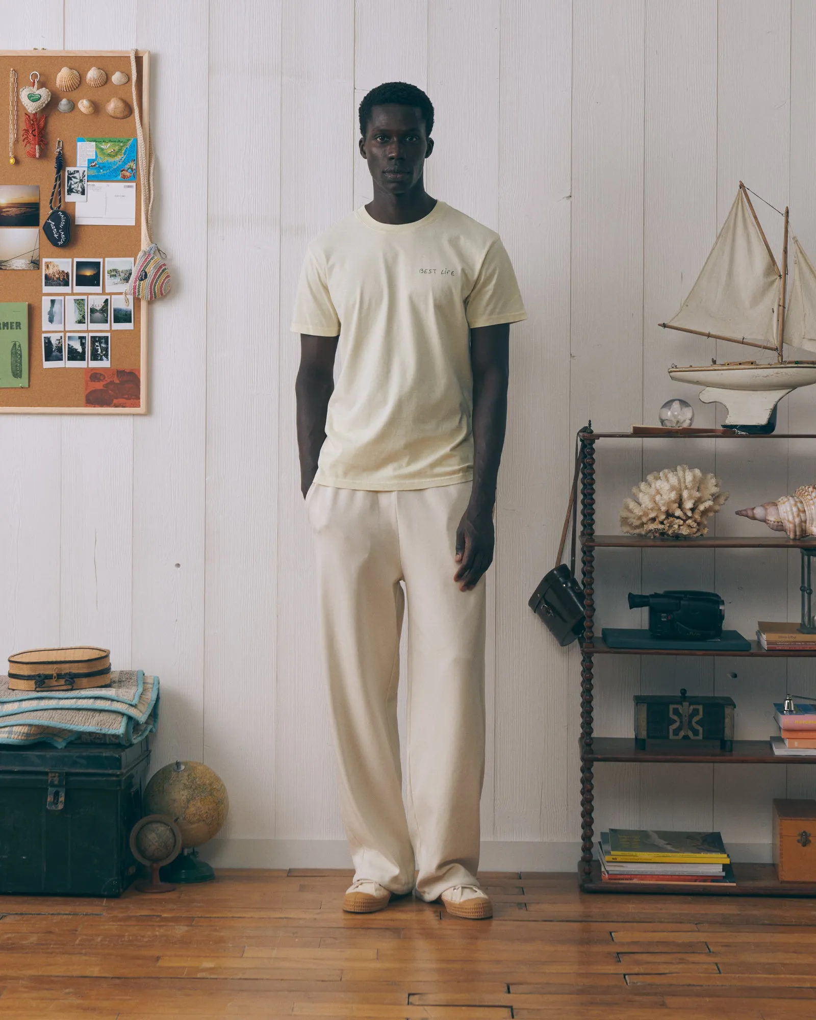 "Best Life" popincourt t-shirt sold by Maison Labiche product image thumbnail 3