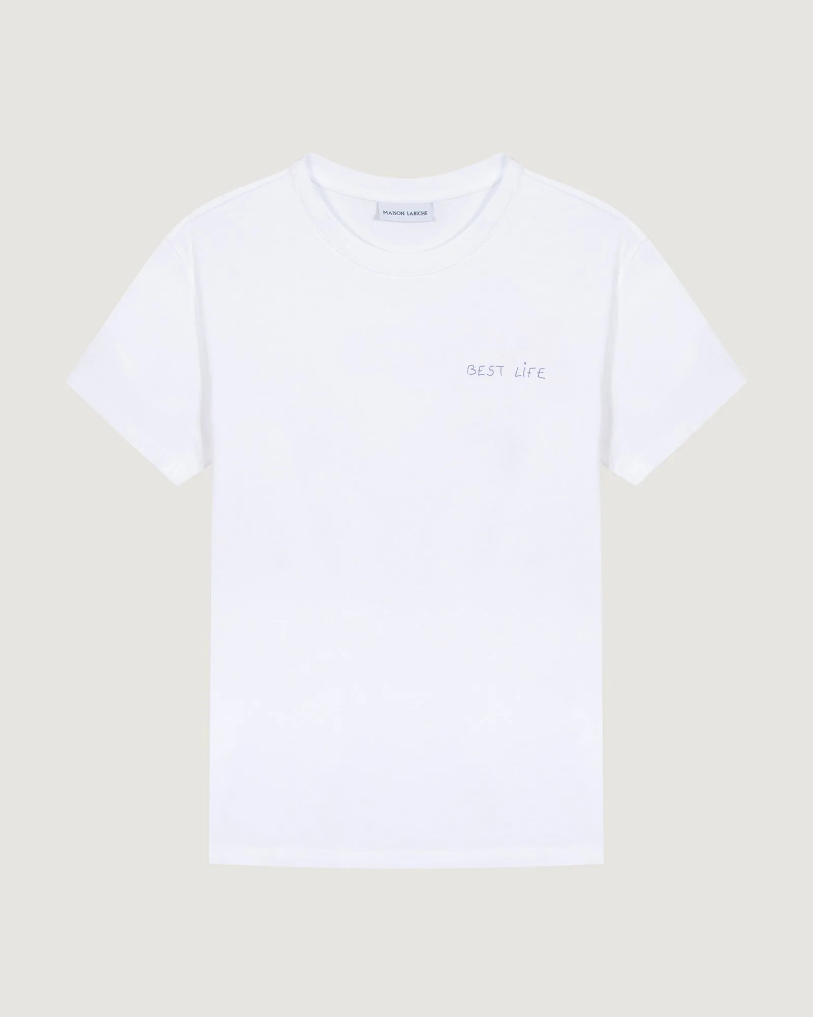 "Best Life" popincourt t-shirt sold by Maison Labiche