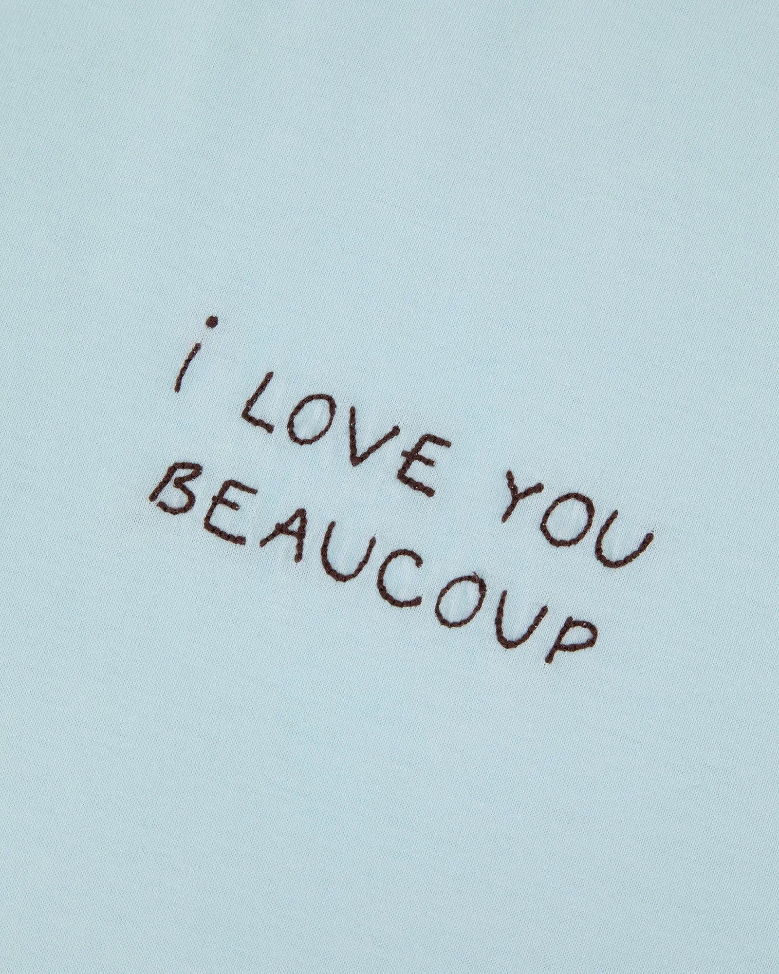 "I Love You Beaucoup" popincourt t-shirt sold by Maison Labiche product image thumbnail 2