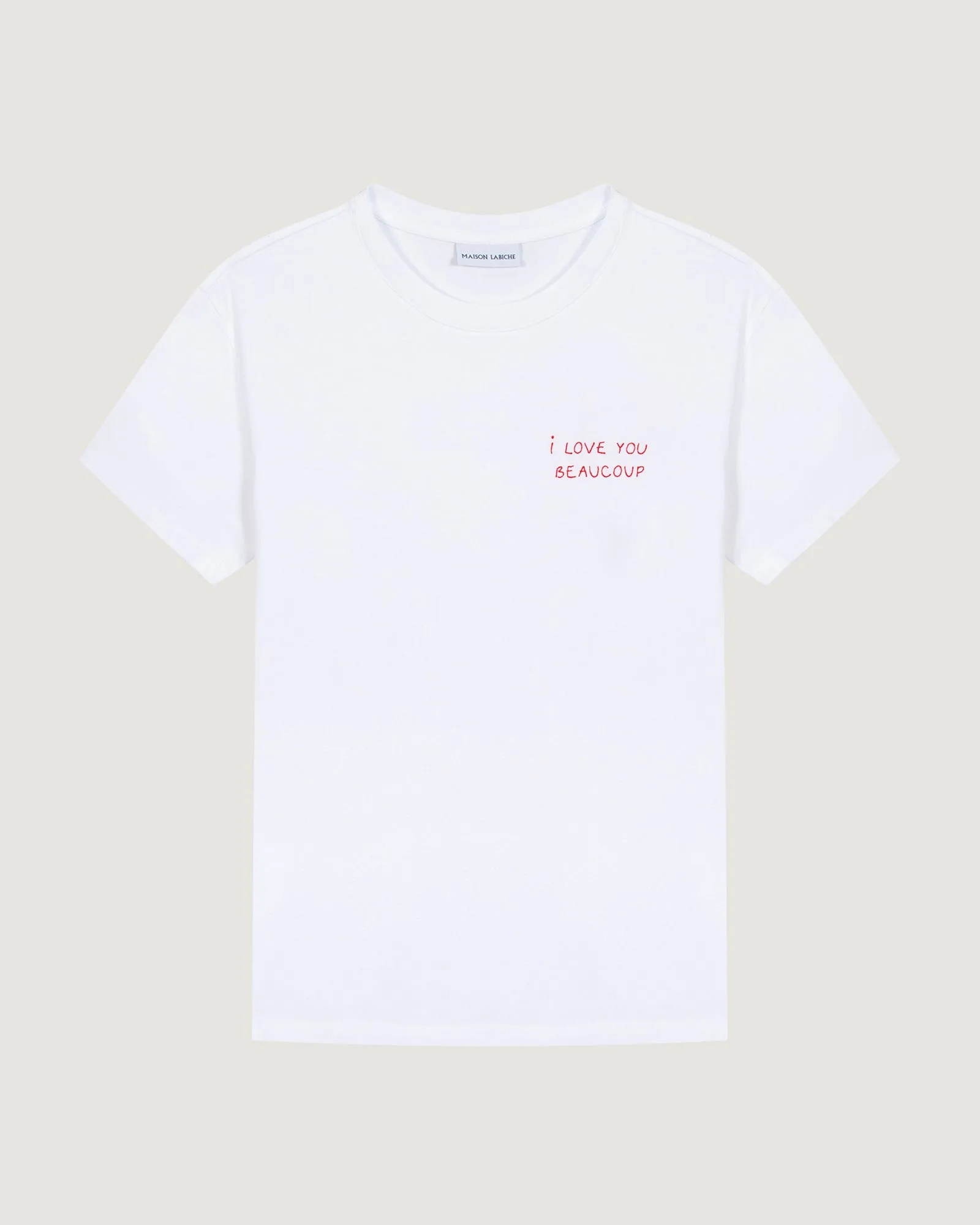 "I Love You Beaucoup" popincourt t-shirt sold by Maison Labiche product image thumbnail 4