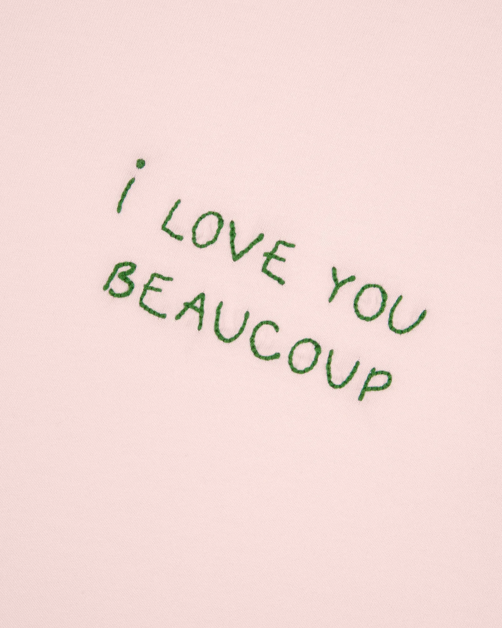 "I Love You Beaucoup" popincourt t-shirt sold by Maison Labiche product image thumbnail 2