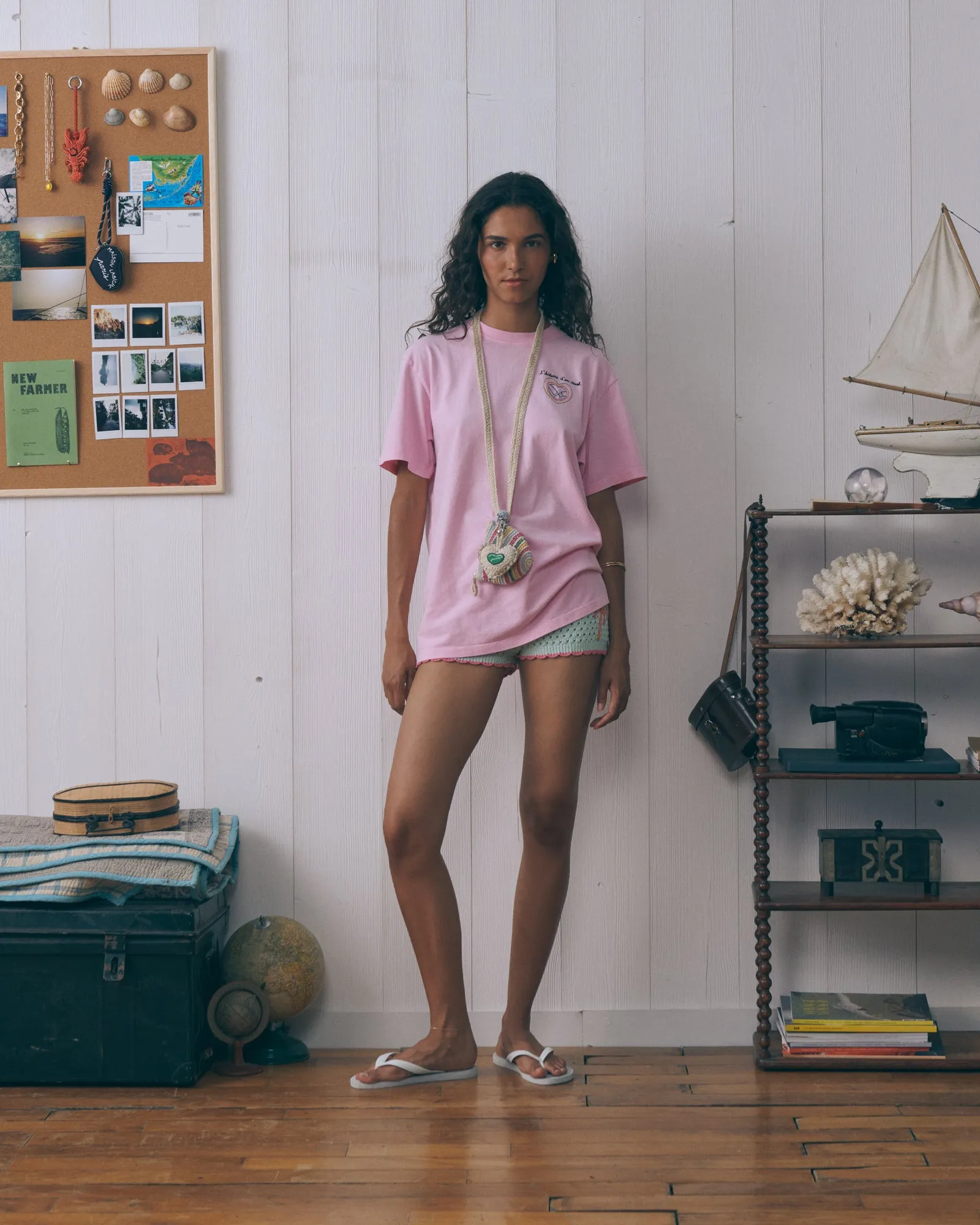 "L Histoire D Un Crush" bainville t-shirt sold by Maison Labiche product image thumbnail 3