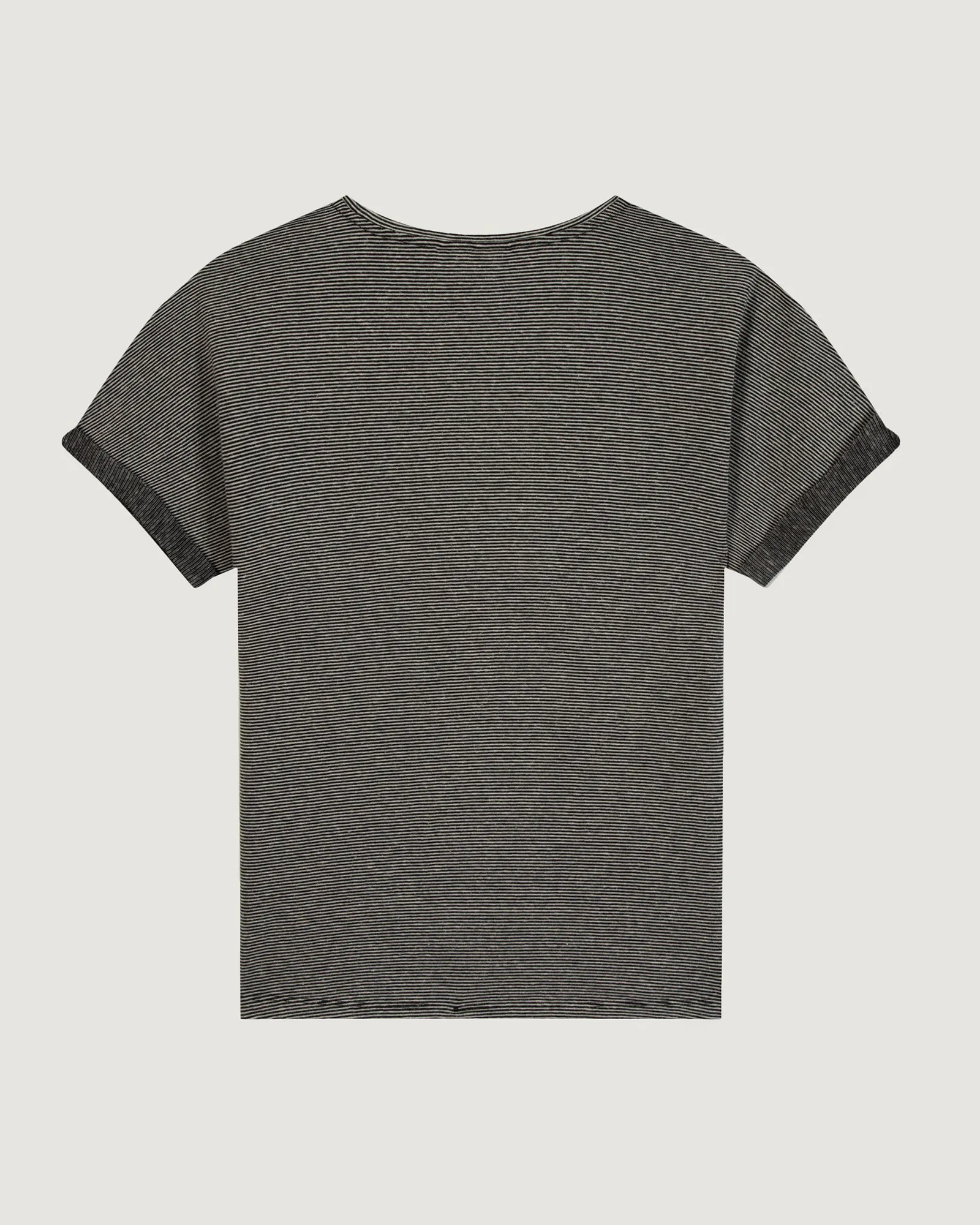 "Patch Coeur" chateau cotton linen t-shirt sold by Maison Labiche product image thumbnail 2