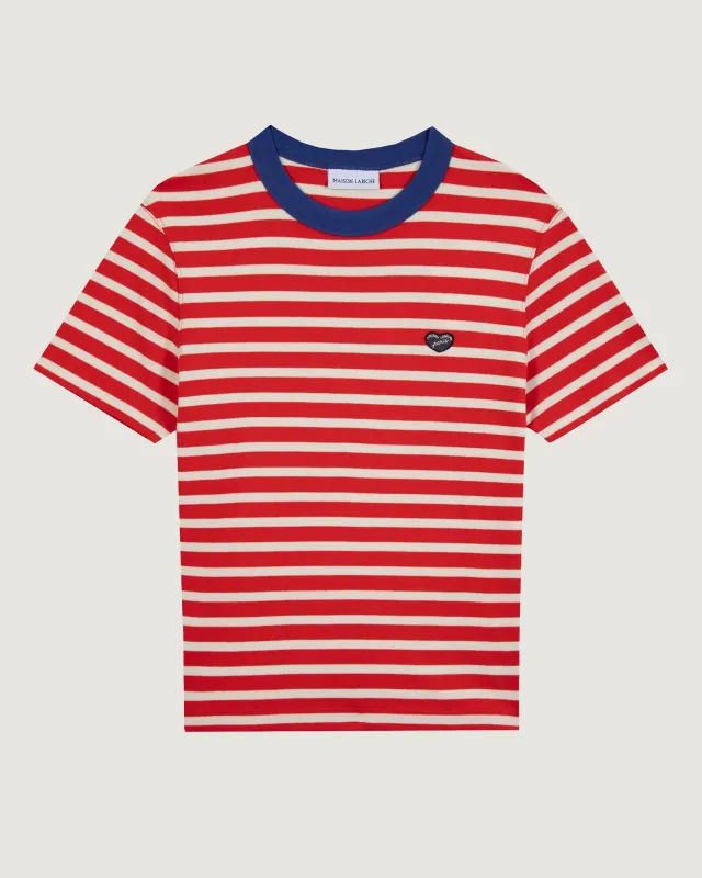 "Patch Coeur" pers t-shirt sold by Maison Labiche