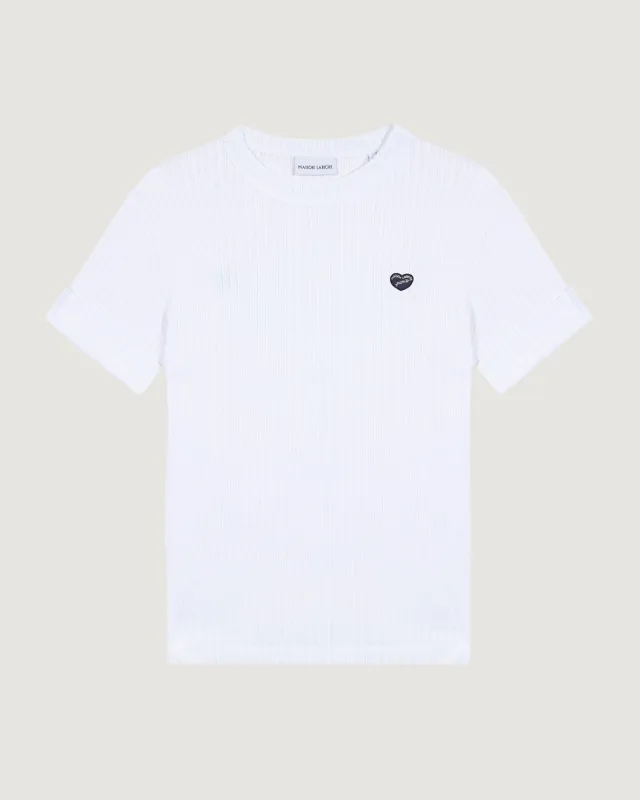 "Patch Coeur" plelo t-shirt sold by Maison Labiche