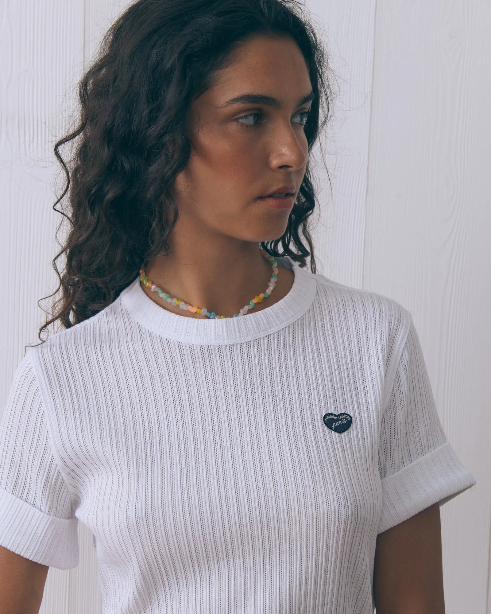 "Patch Coeur" plelo t-shirt sold by Maison Labiche product image thumbnail 3