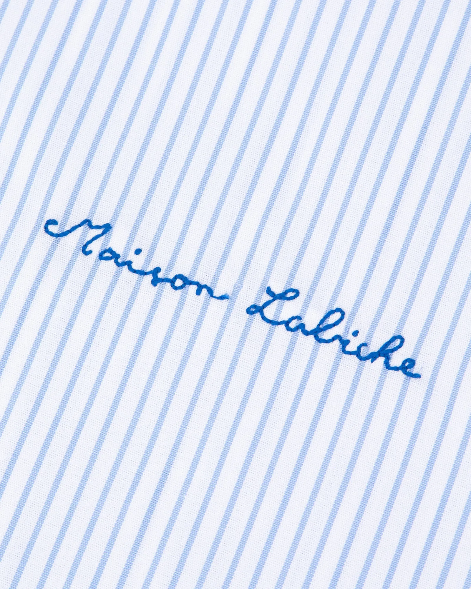 Breteuil "seersucker" shirt sold by Maison Labiche product image thumbnail 3