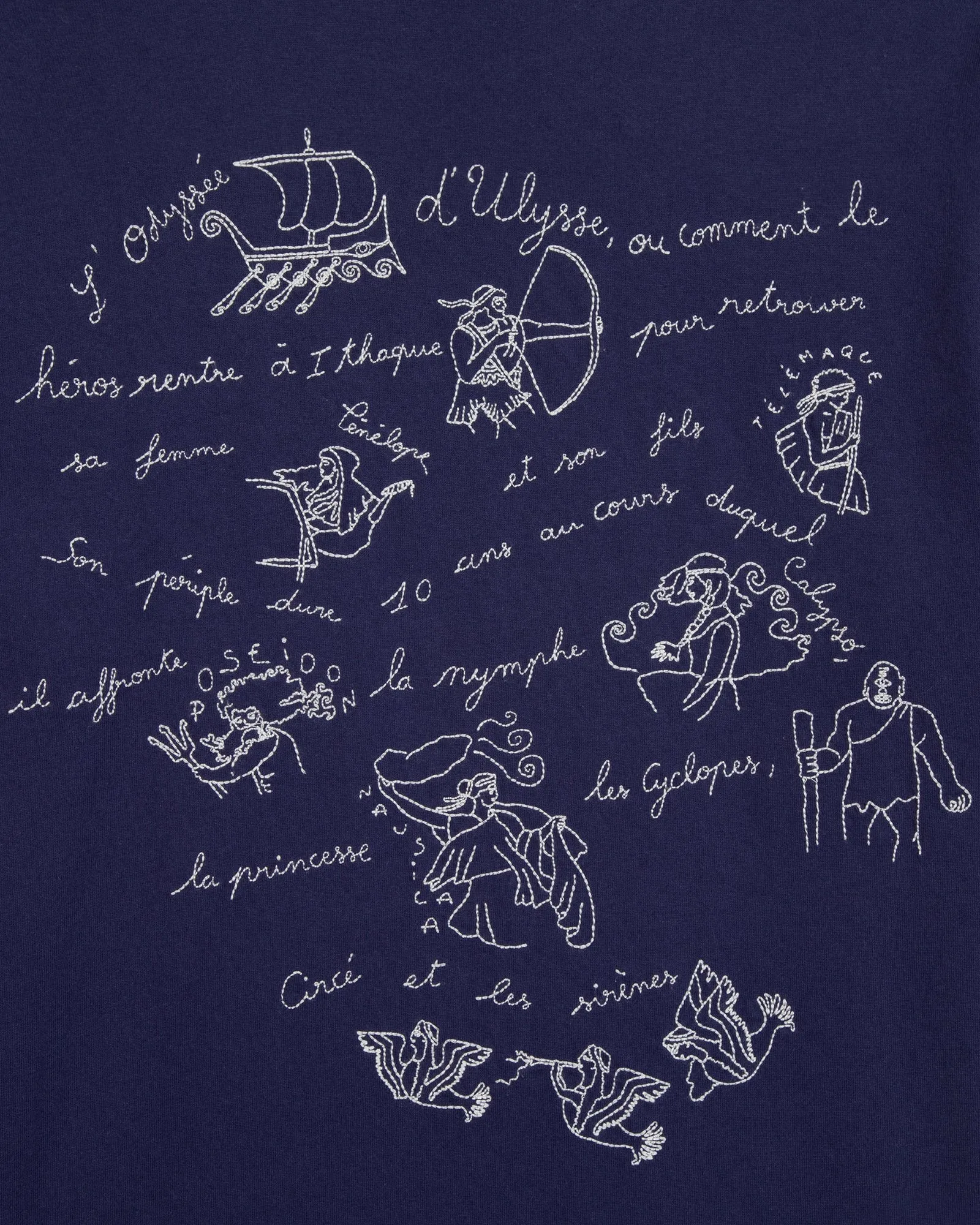 "Ulysse" bainville t-shirt sold by Maison Labiche product image thumbnail 3