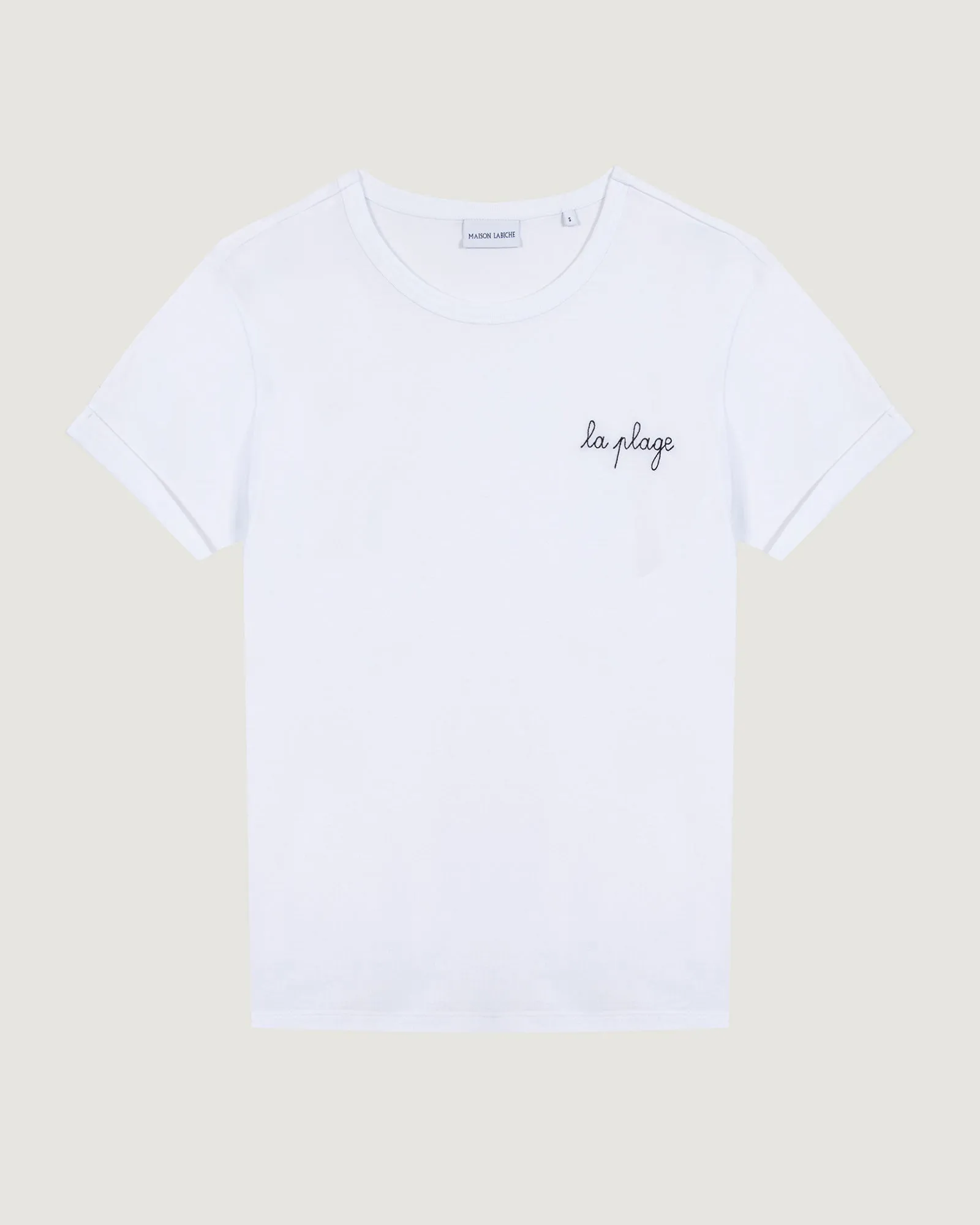 "La Plage" poitou t-shirt sold by Maison Labiche