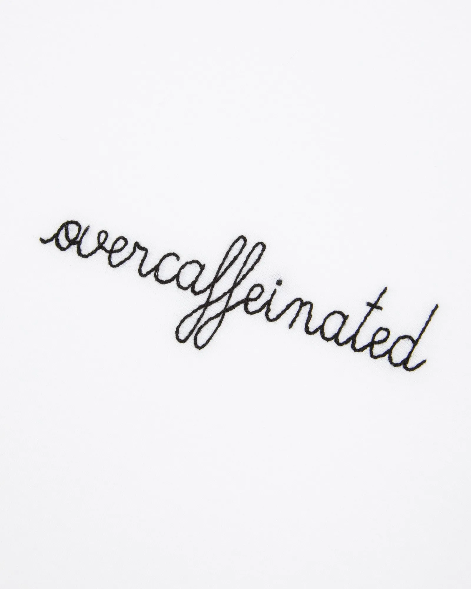 "Overcaffeinated" poitou t-shirt sold by Maison Labiche product image thumbnail 2