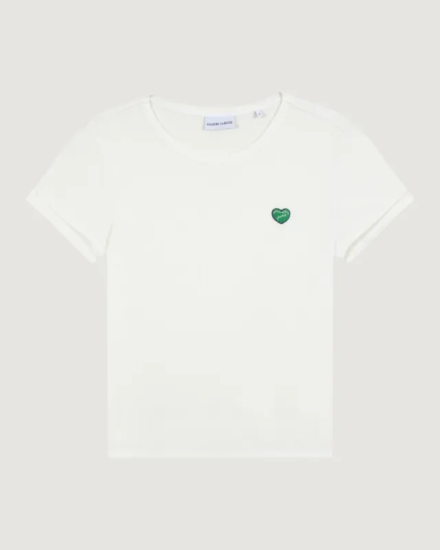 "Patch Coeur" poitou t-shirt sold by Maison Labiche