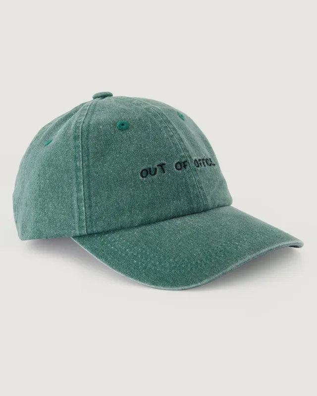 "Out Of Office" beaumont cap sold by Maison Labiche