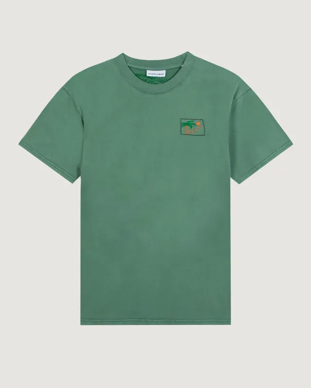 "Palm Tree" patureau t-shirt sold by Maison Labiche