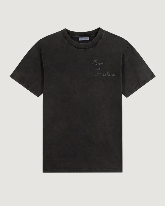 "Man Vs Machine" patureau t-shirt sold by Maison Labiche