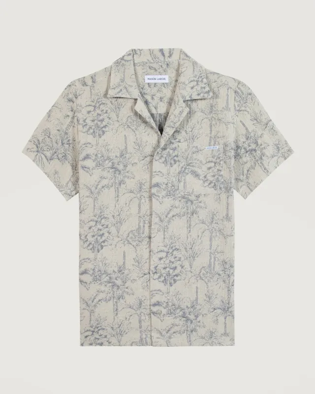 "Jacquard" germain shirt made by Maison Labiche