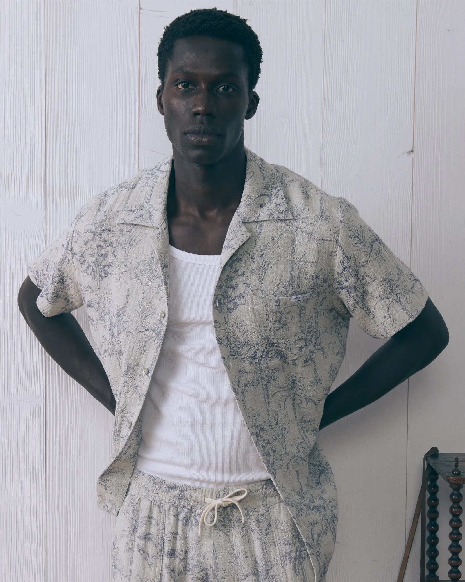 "Jacquard" germain shirt sold by Maison Labiche product image thumbnail 3
