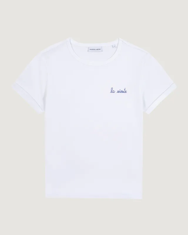 "La Sieste" poitou t-shirt sold by Maison Labiche