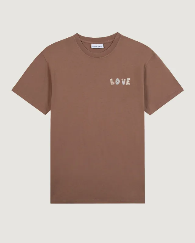 "Love Love Love" bainville t-shirt made by Maison Labiche
