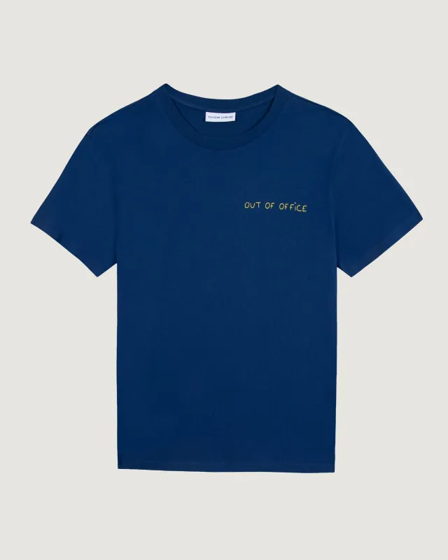 "Out Of Office" popincourt t-shirt made by Maison Labiche
