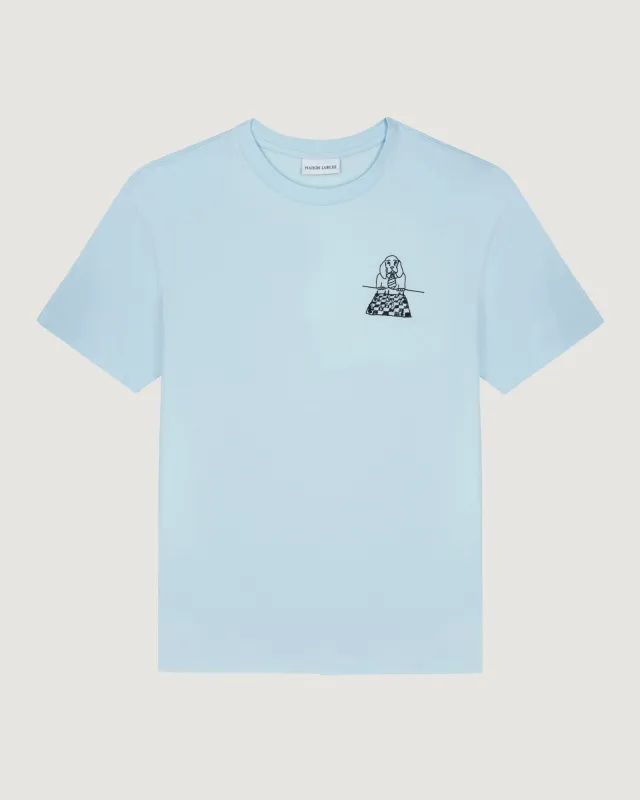 "Chess Dog" popincourt t-shirt made by Maison Labiche