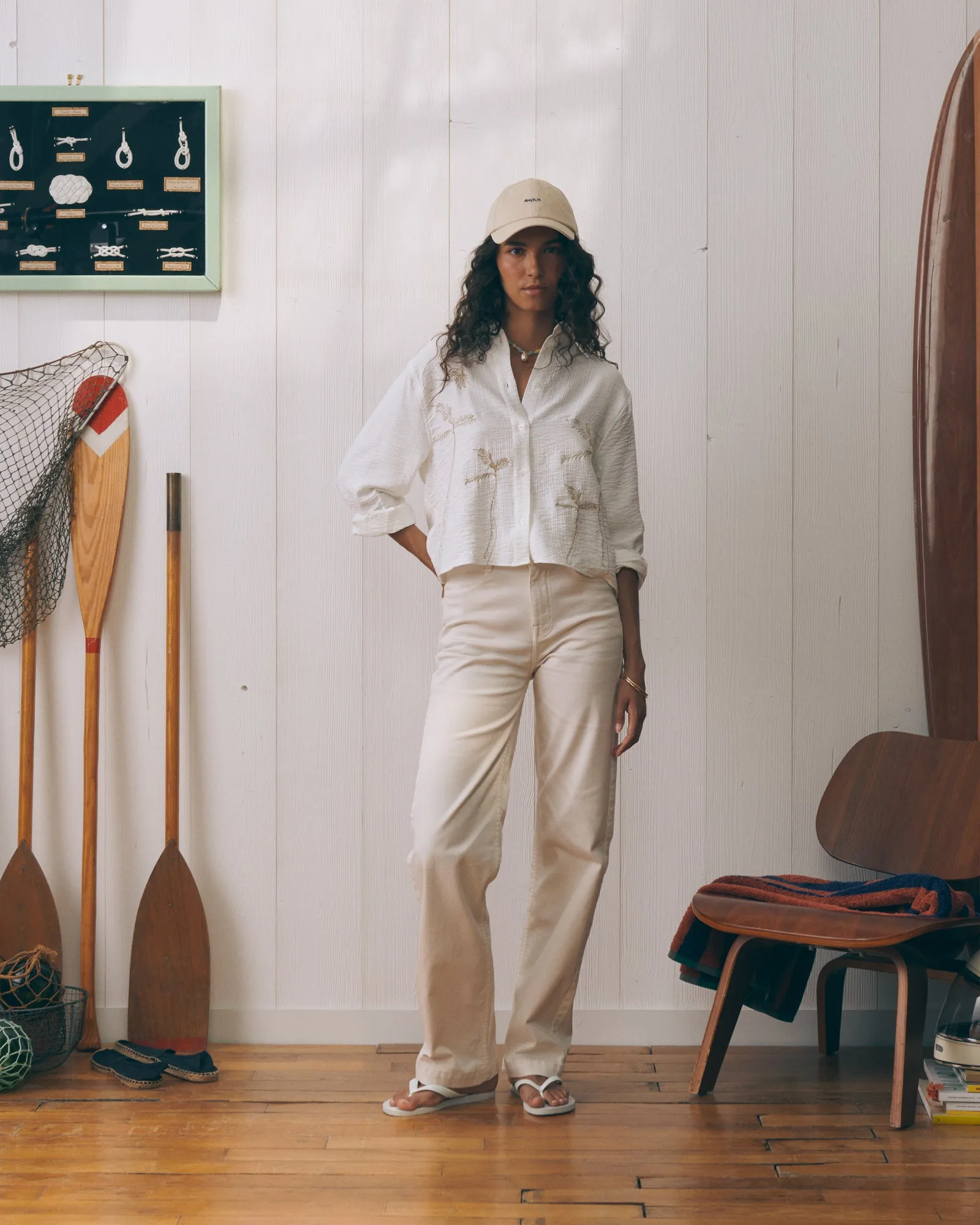 Palm Trees Bidault "viscose and polyamide" shirt sold by Maison Labiche product image thumbnail 2