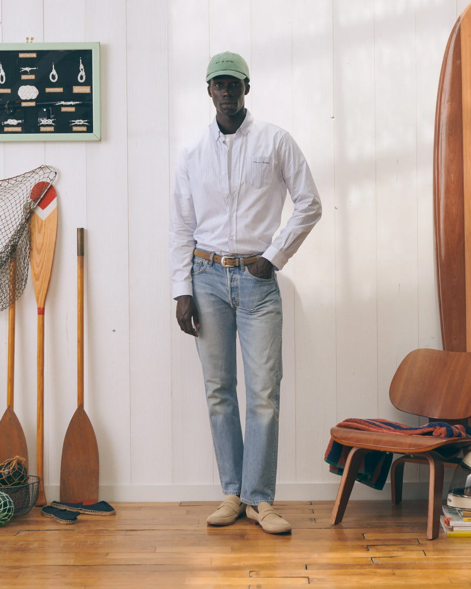 Maison Labiche "Twill Coton" bonne graine shirt sold by Maison Labiche product image thumbnail 2