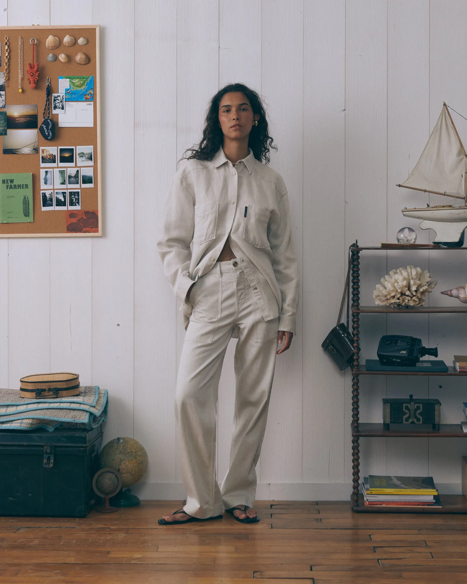 Postcard "Lyocell And Linen" monselet shirt sold by Maison Labiche product image thumbnail 4