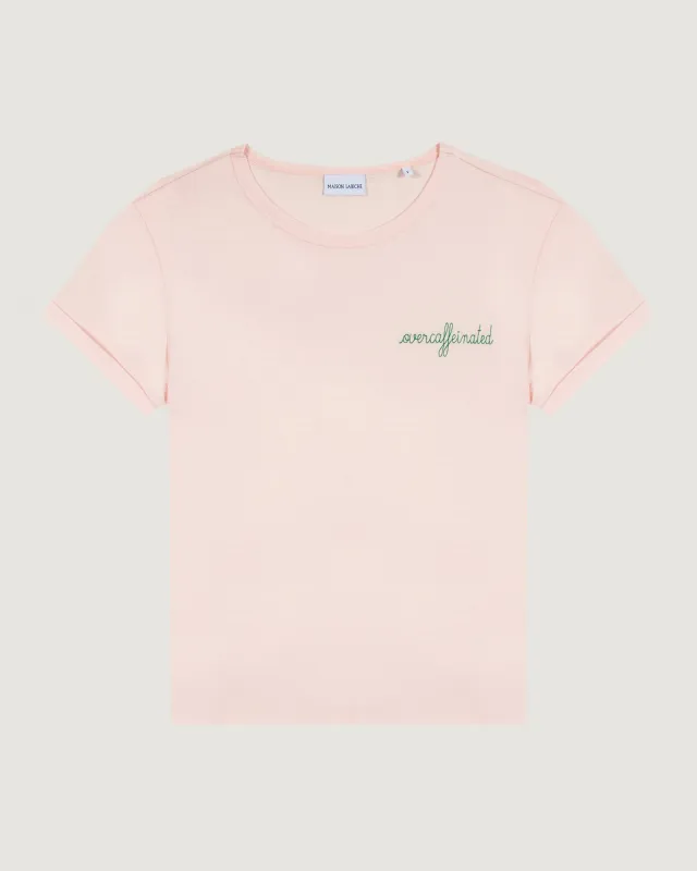 "Overcaffeinated" poitou t-shirt sold by Maison Labiche