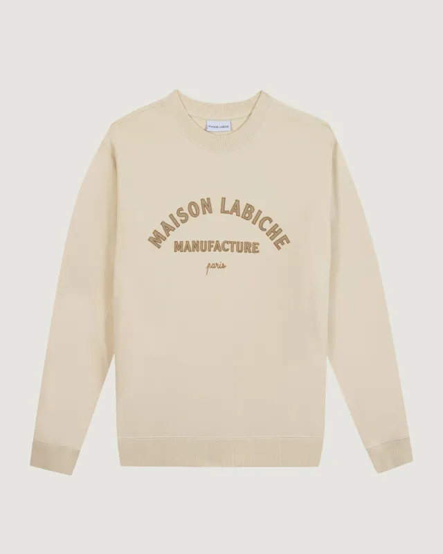 "Manufacture" charonne sweatshirt made by Maison Labiche