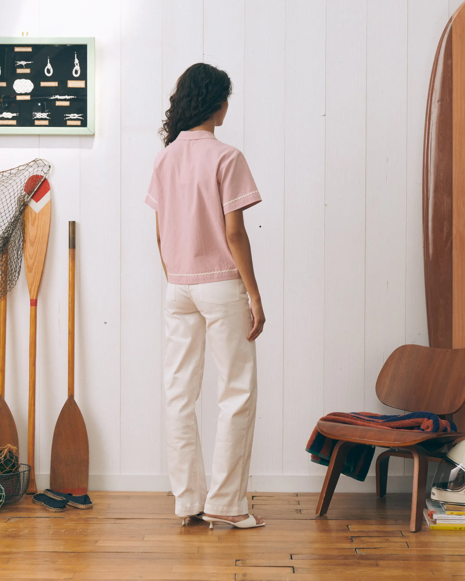 Parrots souchier "poplin" shirt sold by Maison Labiche product image thumbnail 4