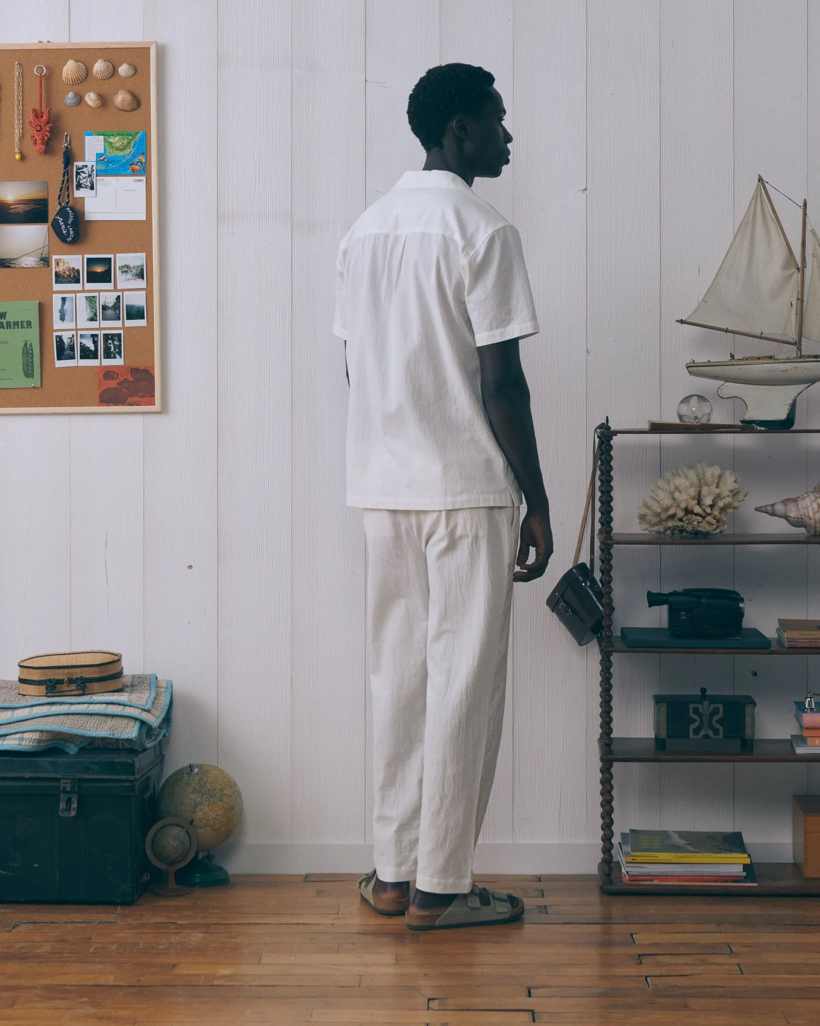 Parrots Morney "crinkled poplin" shirt sold by Maison Labiche product image thumbnail 4