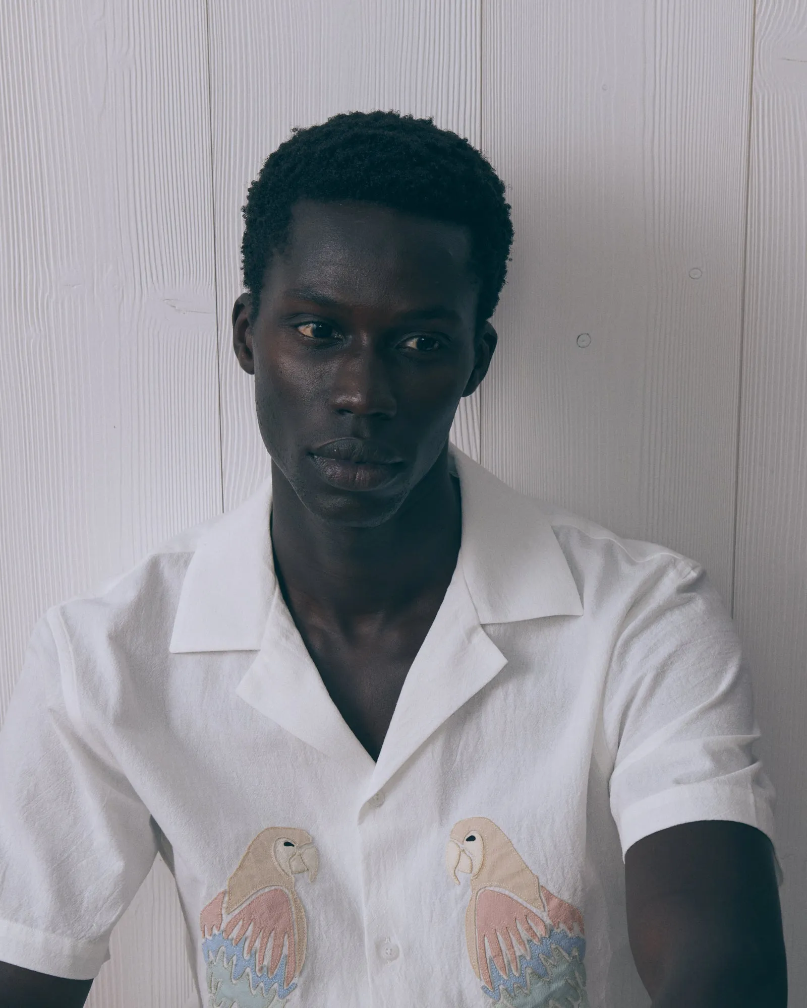 Parrots Morney "crinkled poplin" shirt sold by Maison Labiche product image thumbnail 3