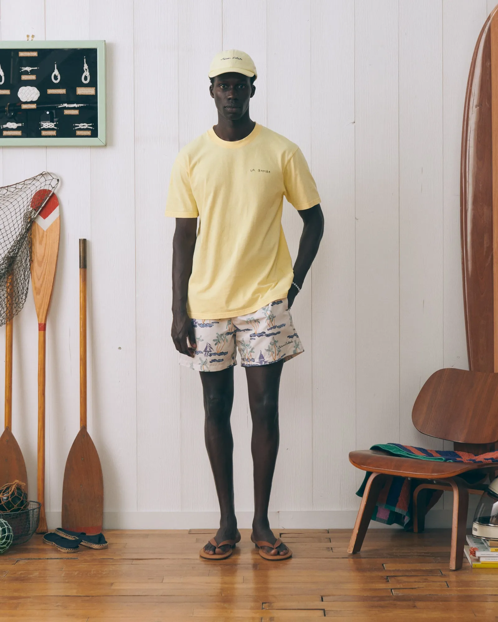 "Boats" swim shorts maillot sold by Maison Labiche product image thumbnail 2