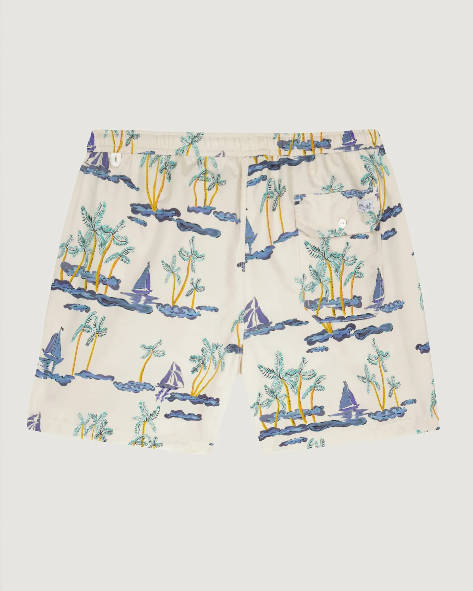 "Boats" swim shorts maillot sold by Maison Labiche product image thumbnail 5